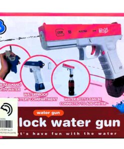 Alternative view of MEB Electric Glock Water Gun – Automatic Motorized Summer Squirt Pistol with Water Bottle Extension Port & Waterproof Battery Chamber