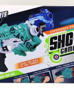 Alternative view of Shot Gamer Air Gun Series Soft Dart Blaster – High-Precision Foam Dart Pistol with Standalone Target Gallery & Safe Ammunition