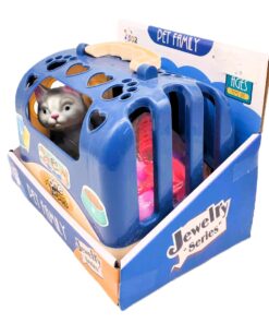 Alternative view of Pet Family "Beauty Expert" Carrier Set – Portable Pretend Play Pet Grooming & Feeding Kit