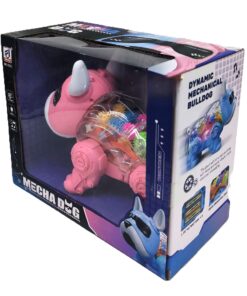 Alternative view of Mecha Dog Dynamic Mechanical Bulldog – Interactive Electronic Pet with Rotating Gears, Lights & Music