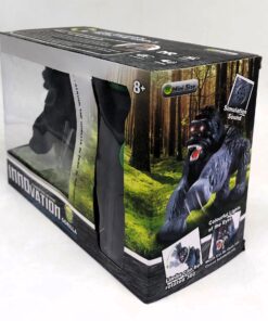 Alternative view of Innovation Infrared Remote Control Gorilla – Lifelike Crawling Toy Figure with Flashlight Controller, Lights & Sound