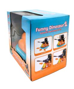 Alternative view of Funny Dinosaur Motorized Missile Vehicle – Interactive Bump & Go T-Rex Car with Swaying Action, Lights, Music & Dart Launcher