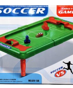 Super Powerful Tabletop Soccer Game – Fast-Paced 2-Player Arcade Pitch with Scorecard System (43cm)