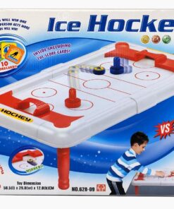 Super Powerful Tabletop Ice Hockey Game – Fast-Paced 2-Player Arcade Arena with Scorecard System (50.5cm)