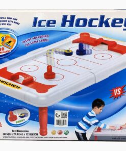 Alternative view of Super Powerful Tabletop Ice Hockey Game – Fast-Paced 2-Player Arcade Arena with Scorecard System (50.5cm)