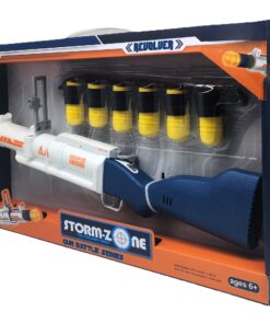 Storm-Zone Gun Battle Series Deluxe Foam Shell Launcher – Tactical "Revolver" Blaster with 6 Oversized Safety Foam Projectiles, Flip-Up Sight, and Realistic Break-Action Cocking System 7 WhatsApp Image 2026 05 16 at 4.47.36 PM