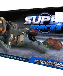 Alternative view of Super Forces Electric Crawling Soldier – Battery-Operated Mechanized Commando Toy Figure with Flashing Gun Barrel Muzzle, Realistic Combat Sound Tracks & Automatic Moving Action