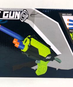 Alternative view of Soft Gun Dual-Blaster Tactical Battle Pack – 2-Pack Micro Foam Dart Shooters with Easy-Pull T-Bar Priming Slides & 6 Safety Suction Darts