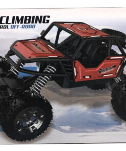 Alternative view of Alloy Climbing Off-Road Speed Stunt Car – 1:16 Scale Remote Control Rock Crawler with Independent Spring Suspension, High-Grip Monster Tires & Heavy-Duty Roll Cage