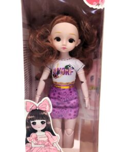 Alternative view of My Girl Latest Fashion Design Doll Collection – Fully Articulated Ball-Jointed Casual Trendsetter Doll with Stylable Hair and Modern Coordinates
