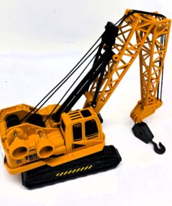 Alternative view of Yi Xiang Alloy Series Simulation Crawler Crane Truck – Heavy-Duty Inertia-Powered Engineering Lifter with 360° Rotating Cab, Articulated Lattice Boom & Working Hoist Hook