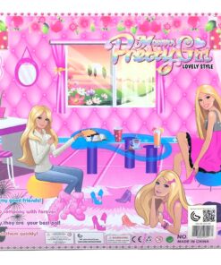 Alternative view of Princess Dress Style Wardrobe Station – 12-Piece Royal Boutique Playset with Brunette Fashion Doll, Interchangeable Gowns, Glamour Handbags & Special Carry Case