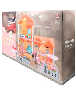 Alternative view of Princess Royal Carriage Fantasy Set – Enchanted White Stallion with Rooted Pink Mane, Royal Gold Pumpkin Coach & Articulated Princess Doll