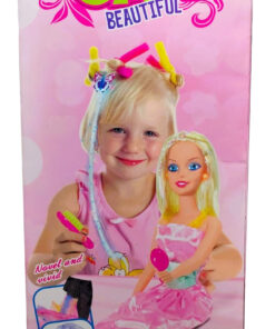 Alternative view of Girl Beautiful My Fashion World Deluxe Salon & Wardrobe Set – Large Interactive Singing Fashion Doll with Rooted Blonde Hair, Multi-Outfit Clothing Accessories, Glamour Vanity Set & Chic Purse