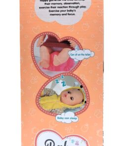 Alternative view of Baby Sweet Love Interactive Care Playset – 10-Sound Electronic Doll with Potty, Feeding Bottle, and Grooming Accessories