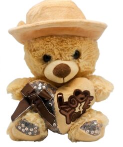 30 cm "Love You" Plush Teddy Bear with Hat