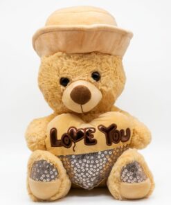 Alternative view of 40 cm "Love You" Plush Teddy Bear with Hat