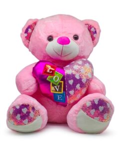 Premium 50cm "LOVE" Valentine’s Day Plush Teddy Bear 5 0697 BHRT50CM