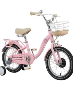 Alternative view of 14-Inch "Talking Tom & Angela" Children's Bicycle - Pink Edition