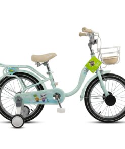 Alternative view of 18-Inch "Talking Tom & Angela" Children's Bicycle - Beige & Green Editions