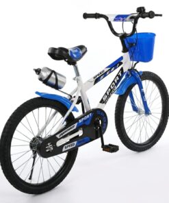Alternative view of 20-Inch "Sport Speed" Children's Bicycle - White & Blue Edition