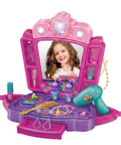 Dressing Table Make up Playset with Light-Up Mirror_01