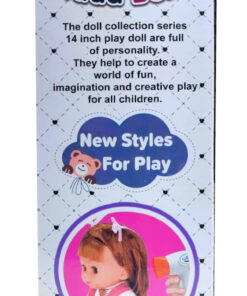 Alternative view of Voora Hada Bebé Little Princess 14-Inch Doll Playset with Light & Sound Dressing Table and Styling Accessories (Item NO: WZB909-6)