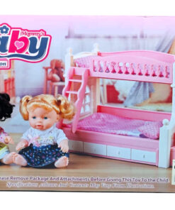 Alternative view of Mommy's Baby Collection – 12-Inch Twin Baby Dolls Playset with Drink & Wet Features, Double-Deck Bunk Bed, and Potty (Item NO. NEW323)