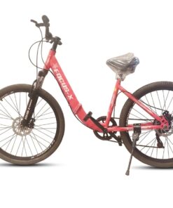 Focus-X 7-Speed Folding Step-Through Bike (Model FD03-2607 V0.1, 26-Inch, Steel Frame)