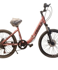 Focus-X 7-Speed Folding Step-Through Bike (Model FD03-2407 V0.1, 24-Inch, Steel Frame)