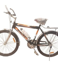 Nevada 24-Inch Single-Speed Utility Bike with Rear Rack and Fenders (Metal Frame)