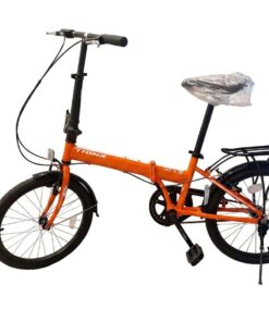 Trinx LIFE 1.0 Single-Speed Folding Bike (20-Inch, Hi-Ten Steel)