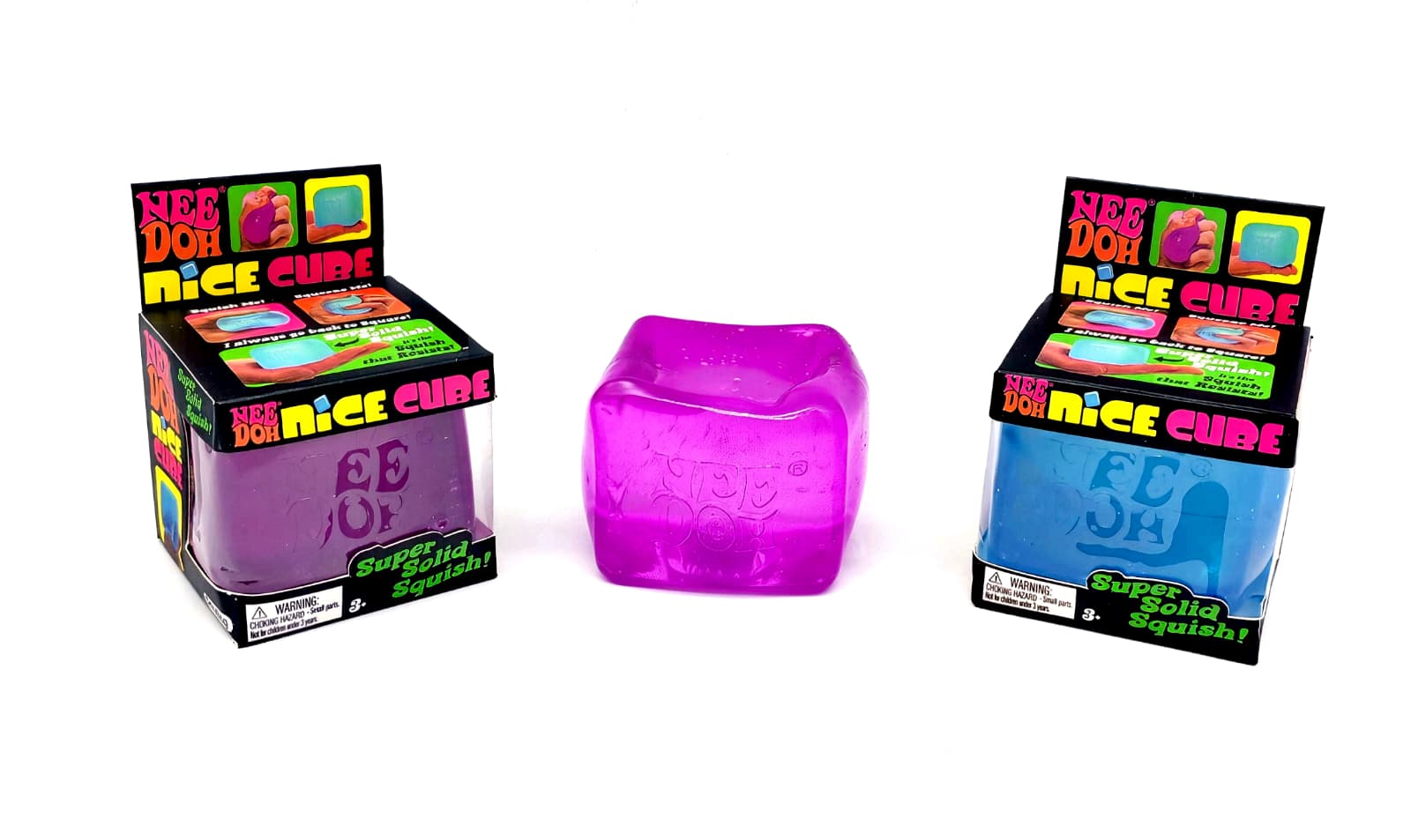 NeeDoh Nice Cube Fidget Toy (Super Solid Squish) 1 NeeDoh Nice Cube Fidget Toy (Super Solid Squish)