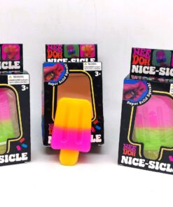 NeeDoh Nice-Sicle Popsicle Fidget Toy (Super Solid Squish, Slime Shapes)