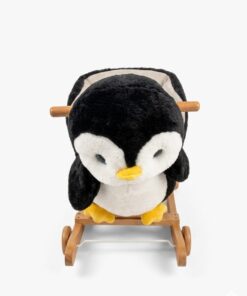 Alternative view of 2-in-1 Plush Penguin Rocker & Roller with Safety Seat