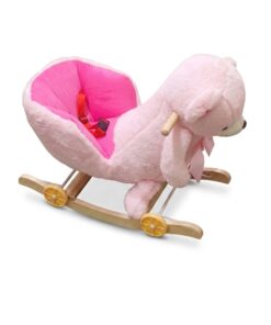 2-in-1 Pink Plush Teddy Bear Rocker & Roller with Safety Seat 7 WhatsApp Image 2026 06 15 at 11.43.23 AM