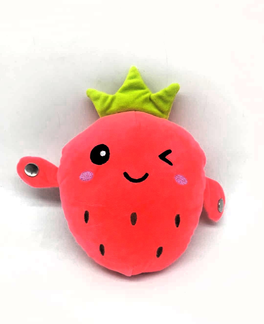Fruit Sensing Rhythm Toy - Interactive Strawberry Plush 1 Fruit Sensing Rhythm Toy - Interactive Strawberry Plush