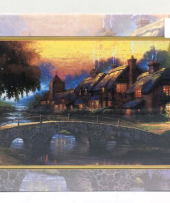 Twilight Village 500-Piece Jigsaw Puzzle (52x38cm)