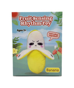 Grumpy Banana Plush Rhythm Toy box