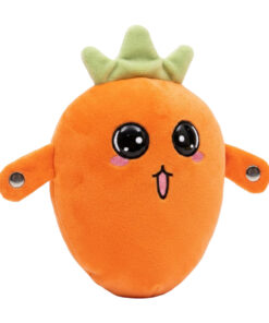 Kawaii Carrot Fruit Sensing Rhythm Plush Toy