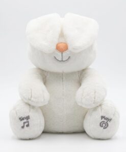Alternative view of Interactive Peek-a-Boo Musical Bunny Plush