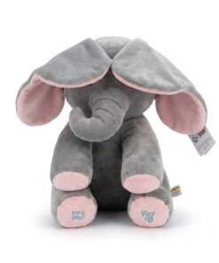 Alternative view of Interactive Peek-a-Boo Musical Elephant Plush